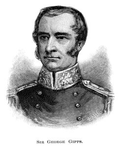Sir George Gipps, guvernør i New South Wales, 1886. av WA Hirschmann