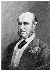 Sir Hercules Robinson, britisk kolonialadministrator 1886. av WA Hirschmann