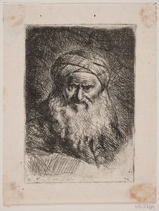 Gammel mann med turban