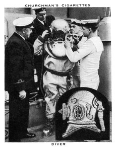 Dykker, 1937. av WA and AC Churchman