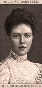 H.I.H. Storhertuginnen Olga, 1908. av WD and HO Wills