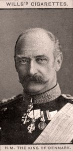 H.M. Kongen av Danmark, 1908. av WD and HO Wills