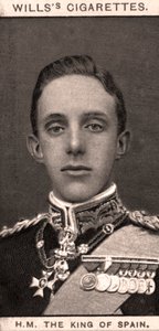 H.M. Kongen av Spania, 1908. av WD and HO Wills