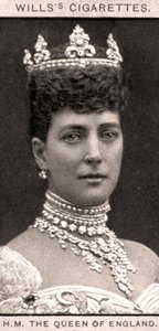 H.M. Dronningen av England, 1908.