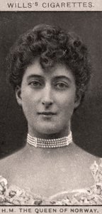 H.M. Dronningen av Norge, 1908. av WD and HO Wills