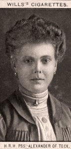 H.R.H, PSS. Alexander av Teck, 1908. av WD and HO Wills