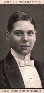 H.R.H Prins Erik av Danmark, 1908. av WD and HO Wills