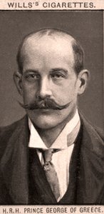 H.R.H Prins George av Hellas, 1908. av WD and HO Wills