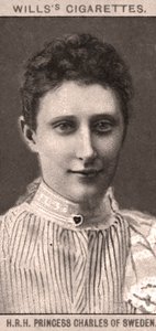 H.R.H. Prinsesse Charles av Sverige, 1908. av WD and HO Wills