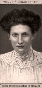 H.R.H. Prinsesse Dagmar av Danmark, 1908. av WD and HO Wills