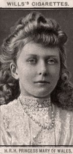 H.R.H prinsesse Mary av Wales, 1908.
