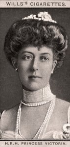 H.R.H. Prinsesse Victoria, 1908. av WD and HO Wills