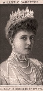 H.R.H hertuginnen av Sparta, 1908. av WD and HO Wills