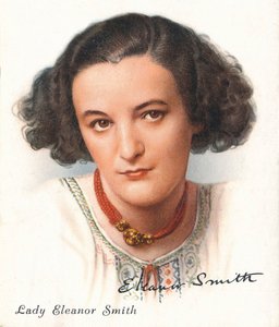 Lady Eleanor Smith, 1937. Artister: Ukjent, WD & HO Wills.