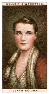 Leatrice Joy 1893-1985, amerikansk skuespillerinne, 1928. av WD and HO Wills