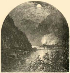 'Duncannon, munnen til Juniata', 1874.
