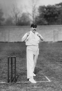 Johnny Briggs, cricketspiller fra Lancashire og England, c1899.