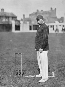 Mr HGP Owen, Essex cricketspiller, c1899