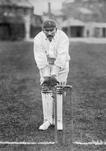 Thomas Russell, Essex cricketspiller, c1899.