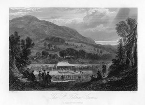 St Fillan Games, Skottland, 1800-tallet.