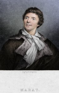 Jean-Paul Marat 1743-1793, lege, vitenskapsmann og politisk teoretiker, c1830