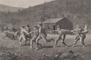 Snap-the-Whip Harper's Weekly, Vol. XVII, 20. september 1873. av W. H. Lagarde