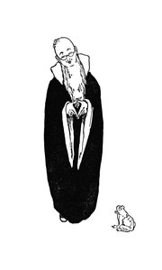 Den gamle rådmannen, c1930 av William Heath Robinson