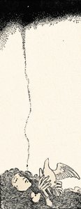 Det var en liten fugl som slo vingene sine, c1930 av William Heath Robinson