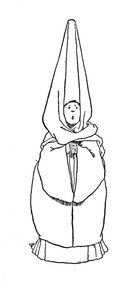 Vil du fortelle oss en historie spurte dronningen, c1930 av William Heath Robinson