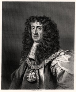 Charles II, konge av Storbritannia og Irland, 1800-tallet. av W. Holl