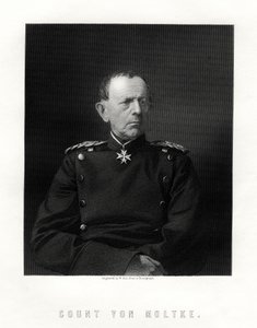 Grev von Moltke, 1800-1891, berømt tysk feltmarskalk, 1800-tallet
