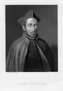 Ignatius av Loyola, generaloverordnet i Society of Jesus av W. Holl