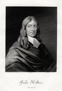 John Milton , engelsk poet, 1800-tallet av W. Holl