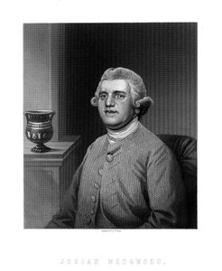Josiah Wedgwood , engelsk industrimann og keramiker av W. Holl