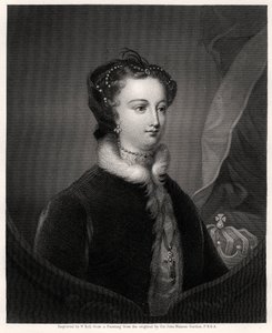 Mary Stuart, dronningen av skottene, 1800-tallet av W. Holl