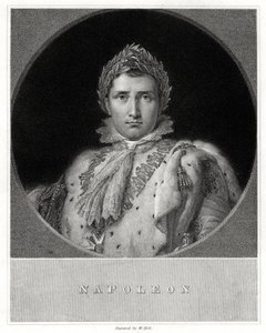 Napoleon Bonaparte, 1800-tallet. av W. Holl