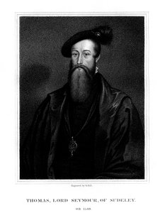Thomas Seymour, Baron Seymour av Sudeley, yngre bror til Jane Seymour, 1825.