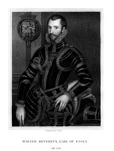 Walter Devereux, 1. jarl av Essex, engelsk adelsmann, 1824. av W. Holl