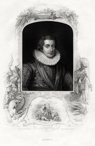 James I, konge av England og Skottland, 1860
