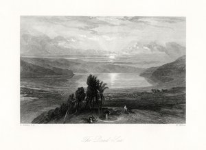Dødehavet, 1800-tallet