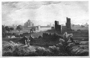Graven til Humaioon, Delhi, India, c1860.