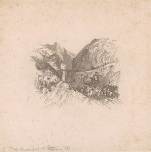 Hannibal passerer Alpene (vignetter) av W. R. Smith