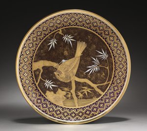 Skapplate, 1883. av W. T. Copeland and Sons