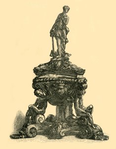 Bronseblekkstativ, midten av slutten av 1500-tallet, 1881. av W. W. McCarty