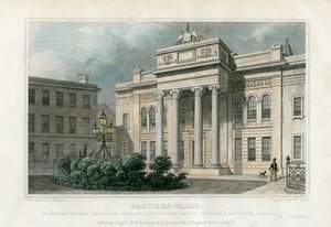 Salters Hall, London, 1828. av W. Wallis