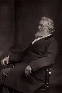 ""Frederick eller Frederic, Lord Leighton (1830-1896) engelsk maler og skulptør født i Scarborough, Yorkshire. President for Royal Academy 1878-1896. (woodburytype)
