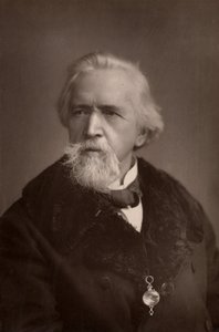 ""George Jacob Holyoake (1817-1906) engelsk sekularist og sosial reformator. Den siste personen i England som ble fengslet for ateisme (1842). Aktiv i Samvirkebevegelsen. (woodburytype)