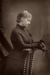 ""Keiserinne Eugenie (1826-1920) enke etter Napoleon III av Frankrike. (woodburytype)