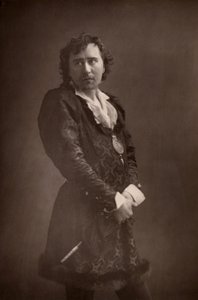 Herbert Beerbohm Tree (1853-1917) engelsk skuespiller-manager (woodburytype)
