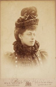 Prinsesse Victoria av Wales, sent på 1800-tallet